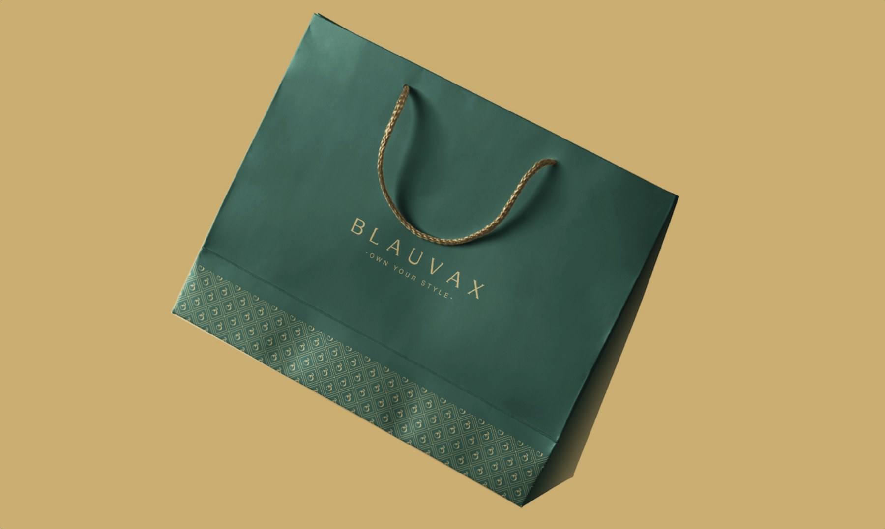 Blauvax carrier bag