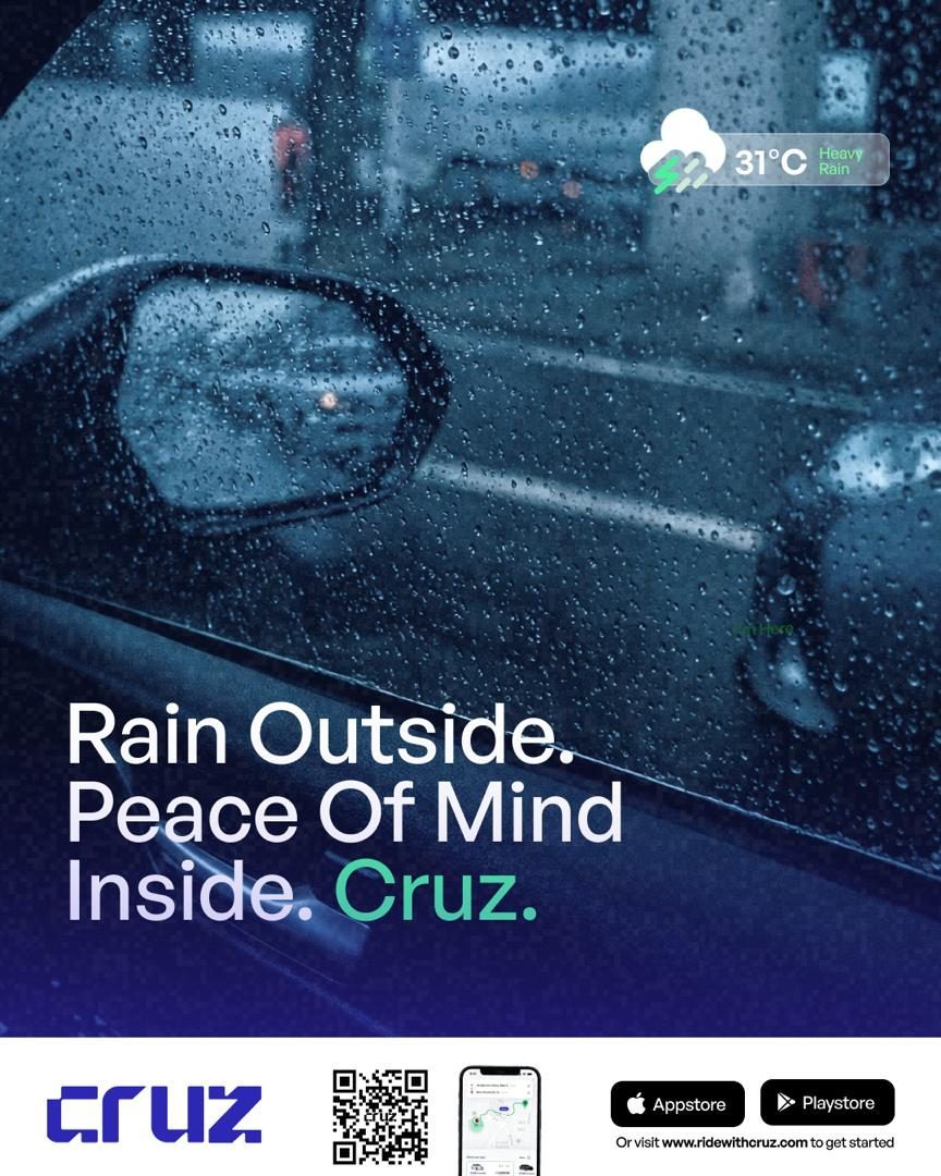 Rain outside, peace of mind inside