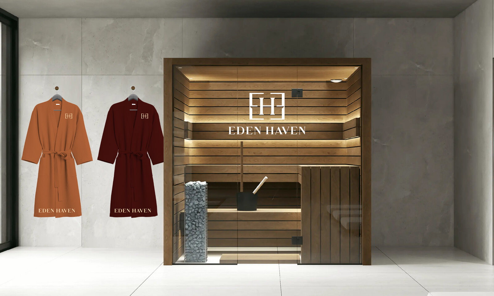 Sauna branding