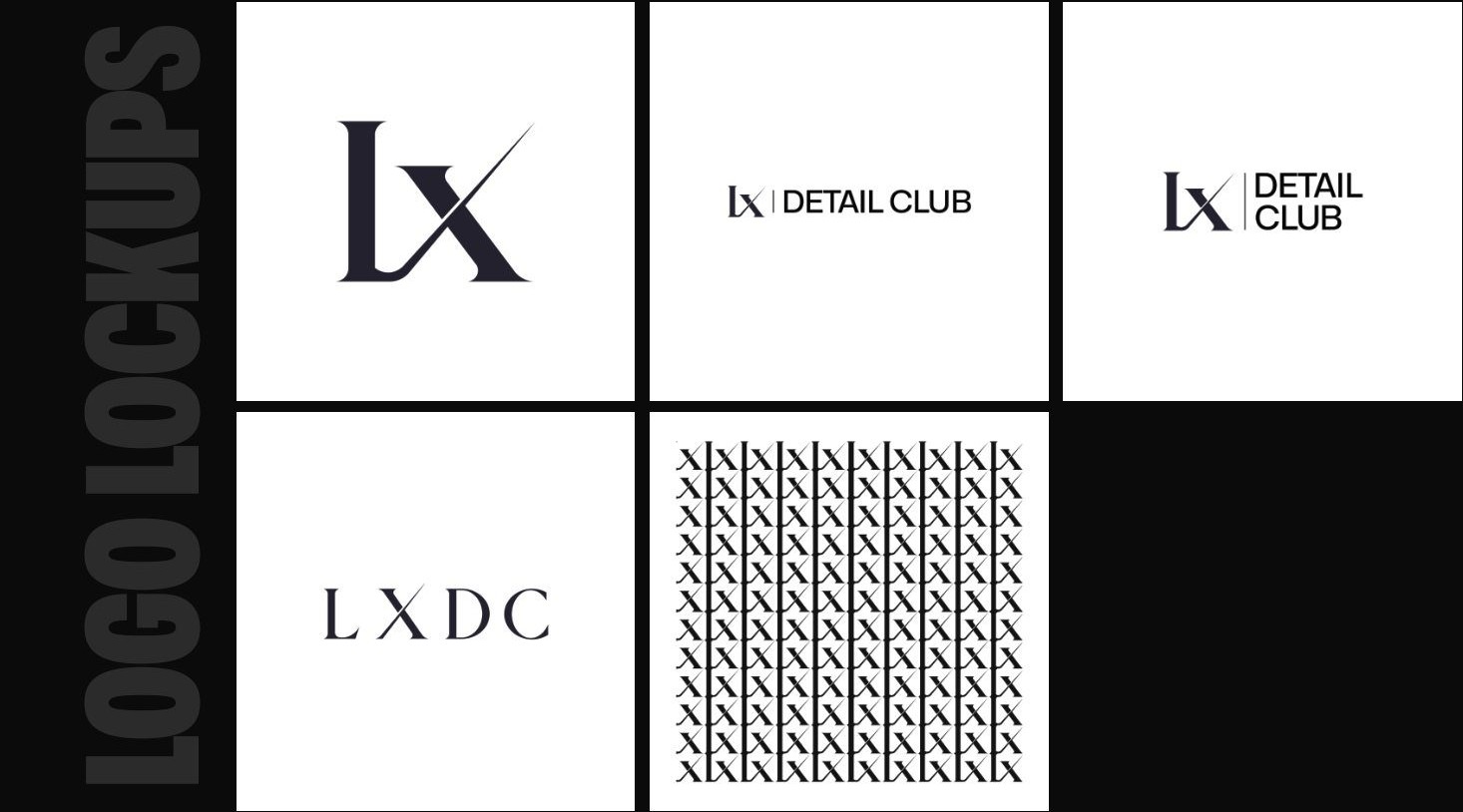 LXDC logo lockups from the brand book