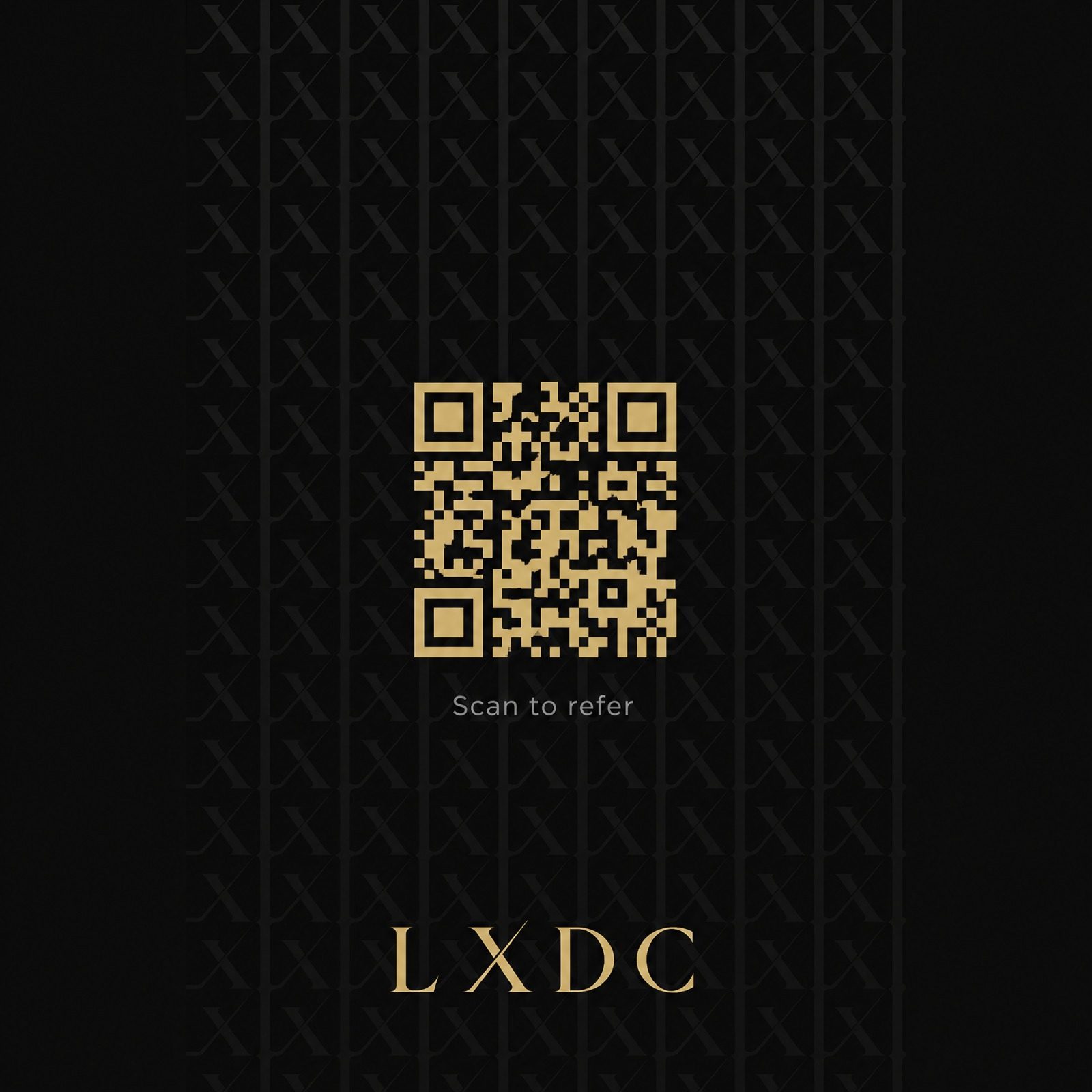 Scan to refer QR
